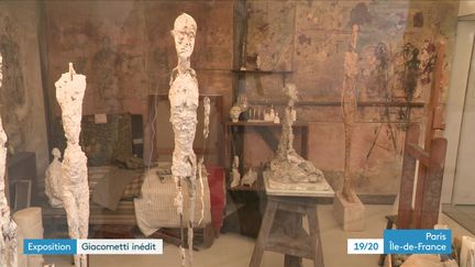 Exposition à l'institut Giacometti "A la recherche des oeuvres disparues" (France 3 Paris Ile de France)
