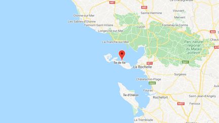 Saint-Martin-de-Ré (Charente-Maritime). (GOOGLE MAPS / FRANCEINFO)