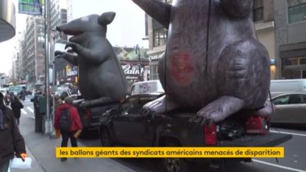 Les ballons géants des syndicats américains menacés de disparition