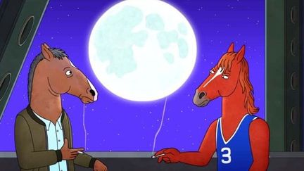 BoJack Horseman et son idole, Secretariat. (NETFLIX)