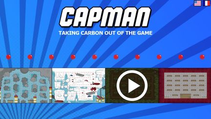 Capture d'écran du jeu en ligne Capman. (CARBON MARKET WATCH)