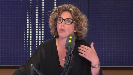 Marie Guévenoux, députée LREM de l’Essonne, mardi 11 septembre 2018 sur&nbsp;franceinfo. (FRANCEINFO / RADIOFRANCE)