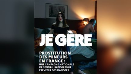 Une affiche issue de la nouvelle campagne nationale de lutte contre la prostitution des mineurs. (MINISTERE DE LA SANTE)