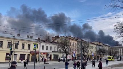 Guerre en Ukraine : Lviv de nouveau frappée par des missiles russes