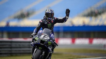 Maverick Vinales signe la pole position et le record de la piste à Assen. (GIGI SOLDANO / GIGI SOLDANO)