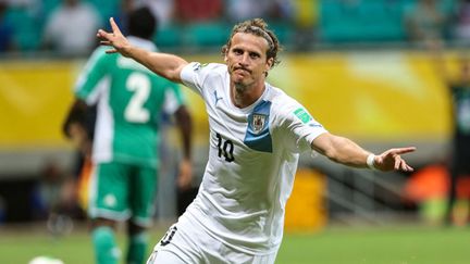 Forlan toujours décisif (WILLIAM VOLCOV / BRAZIL PHOTO PRESS)