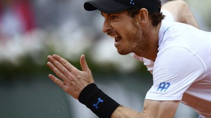 Andy Murray peste contre le gazon de Wimbledon (CHRISTOPHE SIMON / AFP)