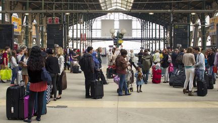 Le hall de la gare du Nord à Paris, le 27 avril 2017. (JACQUES LOIC / PHOTONONSTOP / AFP)