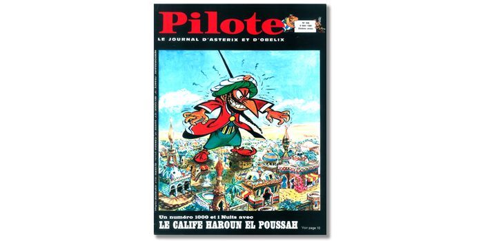 Izenogoud en Une du magazine Pilote
 (DR)