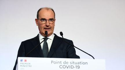 Le Premier ministre, Jean Castex, le 27 août 2019 à Matignon. (CHRISTOPHE ARCHAMBAULT / AFP)