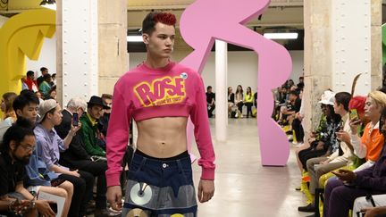 Défilé masculin Angus Chang&nbsp;printemps-été 2020 à la Paris Fashion Week le 19 juin 2019 (KRISTY SPAROW / GETTY IMAGES EUROPE)