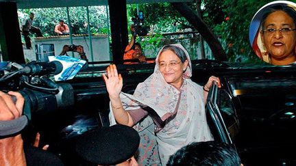 à Dacca, le 11/06/2008.
• Hasina wins Bangladesh landslid
• Biography


 (AFP PHOTO / Farjana Khan GODHULY)