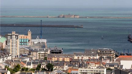  (La mine a été découverte à l'entrée de la petite rade de Cherbourg © Maxppp)