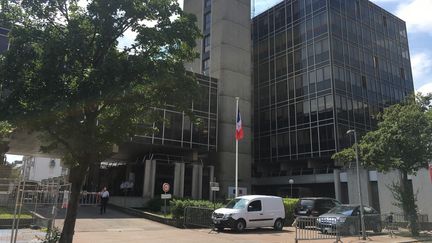 L'hôtel de police de Rouen, en Seine Maritime. (MARIE ROUARCH / FRANCE-BLEU HAUTE-NORMANDIE)