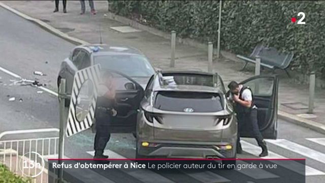 Refus d'obtempérer à Nice : le policier auteur du tir en garde à vue