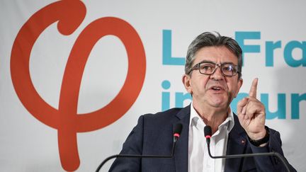 Le député de La France insoumise, Jean-Luc Mélenchon, le 19 octobre 2018 à Paris. (ERIC FEFERBERG / AFP)