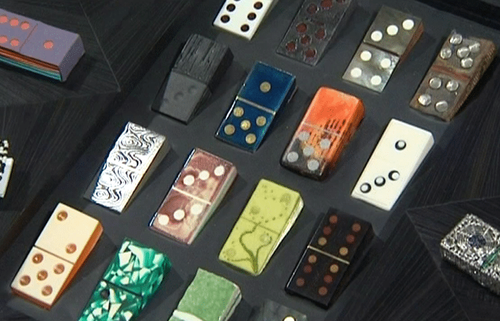 Jeu de Domino en nacre au Musée de Méru
 (France3 / Culturebox)