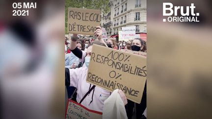 VIDEO. Colère des sages-femmes face au manque de reconnaissance (BRUT)