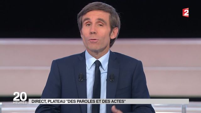 "Des Paroles et des actes" : les explications de David Pujadas