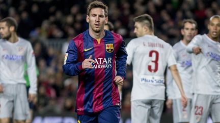 L'attaquant du FC Barcelone, Lionel Messi