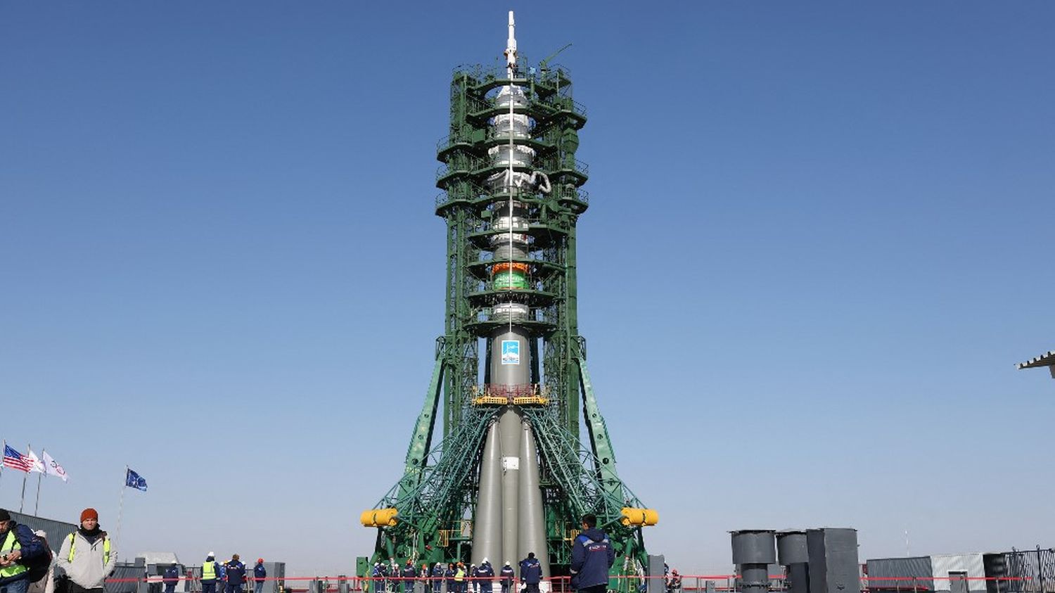 How is the Russian space agency doing before sending the Soyuz spacecraft to the ISS?