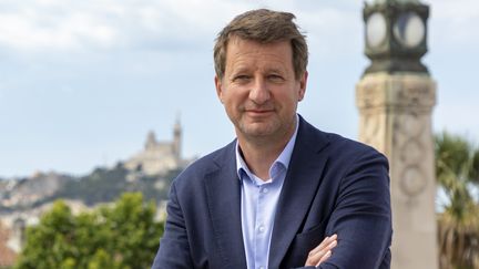 L'écologiste Yannick Jadot à Marseille le 1er juin 2021. (MAXPPP)