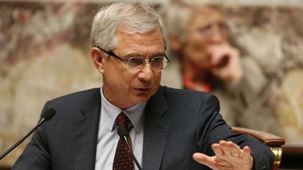 Le pr&eacute;sident de l'Assembl&eacute;e nationale, Claude Bartolone, le 16 avril 2013 &agrave; l'Assembl&eacute;e nationale, &agrave; Paris. (CHARLES PLATIAU / REUTERS)