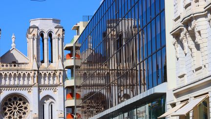 La basilique Notre-Dame de l'Assomption, à Nice, le 17 juin 2020. (MAXPPP)