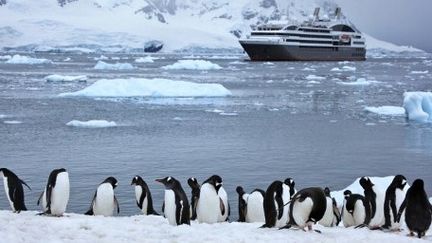 L'industrie du tourisme se rue aussi sur les eaux glacées pour développer des circuits de croisières. (FRUMM JOHN / HEMIS.FR)