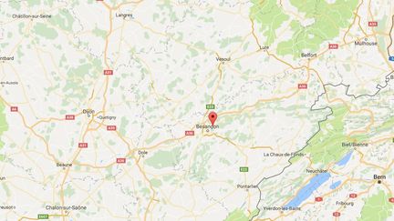 Un enfant est mort dans une piscine municipale de Chalezeule, près de Besançon (Doubs),&nbsp;dimanche 27 août 2017.&nbsp; (GOOGLE MAPS)