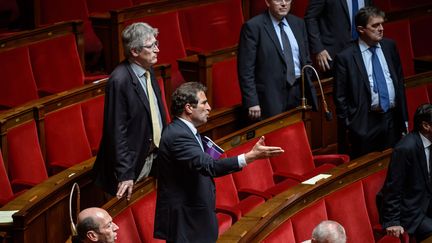 &nbsp; (Le président du groupe Les Républicains, Christian Jacob, s'est insurgé contre l'utilisation du 49-3 lors des différentes lectures de la loi Macron © MaxPPP)