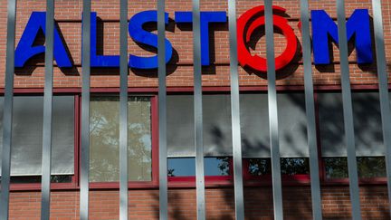 Un bâtiment d'Alstom à Belfort, le 4 octobre 2016. (SEBASTIEN BOZON / AFP)