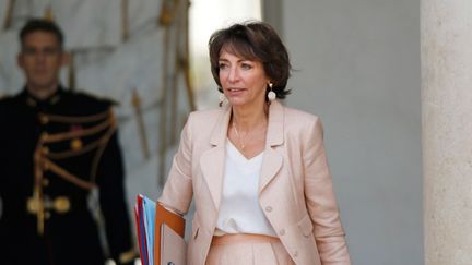 Marisol Touraine, le 23 septembre 2015 &agrave; l'Elys&eacute;e.&nbsp; (YANN BOHAC / CITIZENSIDE.COM / AFP)