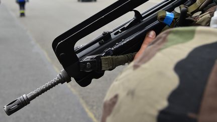 Les malfaiteurs avaient dérobé deux armes de guerre et des munitions.&nbsp; (JEAN-FRANCOIS MONIER / AFP)