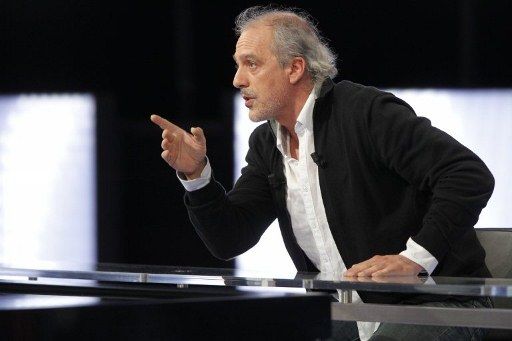 Philippe Poutou lors de l'émission " Des paroles et des actes " le 11 avril 2012. (Afp)