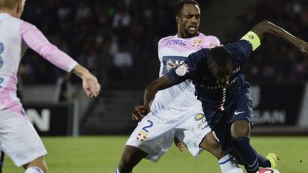 Blaise Matuidi n'a jamais su se sortir du marquage des Haut-Savoyards. (JEFF PACHOUD / AFP)