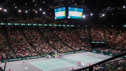 L'Accor Arena n'accueillera que 1000 spectateurs par jour pendant le Masters 1000 de Paris. (RICCARDO MILANI / HANS LUCAS)