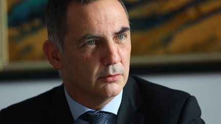 Gilles Simeoni, président du Conseil exécutif de la collectivité de Corse, le 22 décembre 2021. (FLORENT SELVINI / MAXPPP)