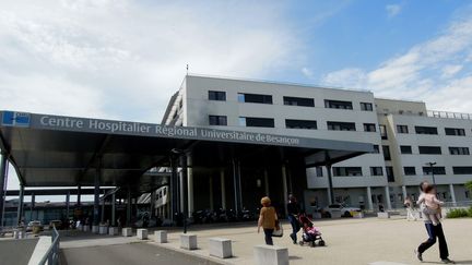 Le centre hospitalier universitaire de Besançon. (JF BIANCHETTO/MAXPPP)