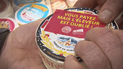 Colère des agriculteurs : dans l'Aveyron, les éleveurs laitiers se mobilisent contre des tarifs trop bas (France 2)