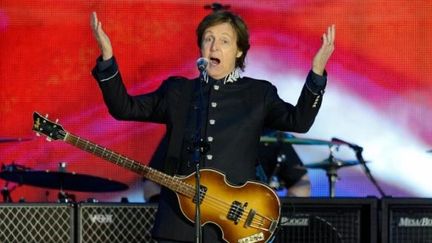 Concert de Paul McCartney lors du Jubilée de la reine, 04 juin 2012
 (LEON NEAL / AFP)