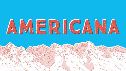 Détail de la couverture de "Americana", de Luke Healy&nbsp; (CASTERMAN)