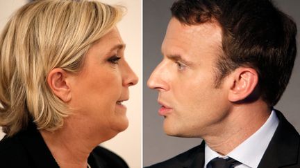 Marine Le Pen et Emmanuel Macron sont qualifiés pour le second tour de la présidentielle.&nbsp; (CHARLES PLATIAU / REUTERS)