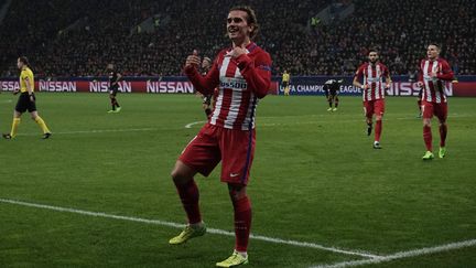 Griezmann dans l'histoire de l'Atletico Madrid (PATRIK STOLLARZ / AFP)