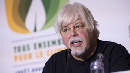 Le militant écologiste, Paul Watson, le 10 décembre 2015. (MIGUEL MEDINA / AFP)