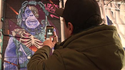 Le festival "Peinture Fraiche" connecté avec la possibilité de voir des time-lapse sur la réalisation de chaque oeuvre&nbsp;exposée (France 3 Rhône-Alpes)