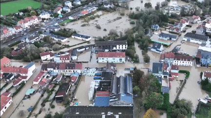 Tempête Ciaran : d’importantes inondations dans le Pas-de-Calais (France 2)