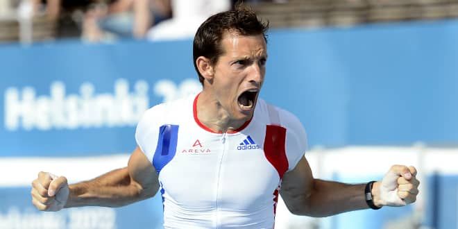 Le perchiste tricolore Renaud Lavillenie