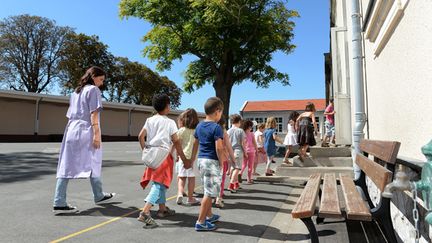 &nbsp; (Cette année, la rentrée des classes aura lieu le 2 septembre 2014.  © Claire Josselin/Maxppp)