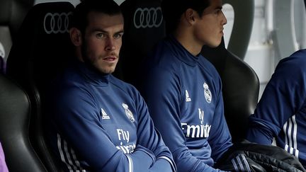 Gareth Bale et James Rodriguez, les deux joueurs du Real Madrid (BURAK AKBULUT / ANADOLU AGENCY)